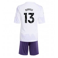 Manchester United Patrick Dorgu #13 Vonkajší Detský futbalový dres 2025-26 Krátky Rukáv (+ trenírky)